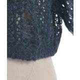 前後２ｗａｙニットカーディガン | axes femme | 詳細画像25 