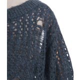 前後２ｗａｙニットカーディガン | axes femme | 詳細画像26 