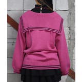 ダメージセーラーニットカーディガン | axes femme | 詳細画像13 