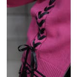 ダメージセーラーニットカーディガン | axes femme | 詳細画像14 