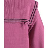 ダメージセーラーニットカーディガン | axes femme | 詳細画像21 