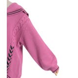 ダメージセーラーニットカーディガン | axes femme | 詳細画像23 