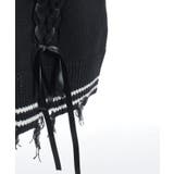 ダメージセーラーニットカーディガン | axes femme | 詳細画像28 