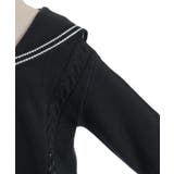 ダメージセーラーニットカーディガン | axes femme | 詳細画像29 