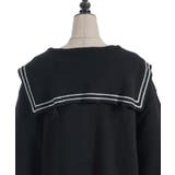 ダメージセーラーニットカーディガン | axes femme | 詳細画像30 