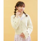 巻きバラフレア袖ニットカーディガン | axes femme | 詳細画像5