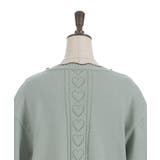 ハート釦バイカラーニットＣＤ | axes femme | 詳細画像11 