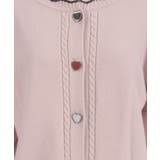 ハート釦バイカラーニットＣＤ | axes femme | 詳細画像19 