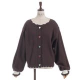 ハート釦バイカラーニットＣＤ | axes femme | 詳細画像24 