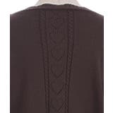 ハート釦バイカラーニットＣＤ | axes femme | 詳細画像30 