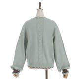 ハート釦バイカラーニットＣＤ | axes femme | 詳細画像7 