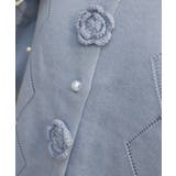 かぎ針ローズニットカーデ | axes femme | 詳細画像7 