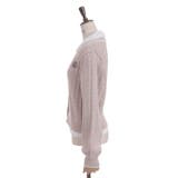 バイカラーニットポロカーディガン | axes femme | 詳細画像17 