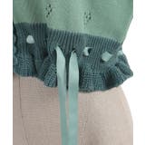 ハート透かし編みニットカーディガン | axes femme | 詳細画像11