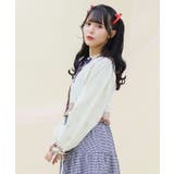 ハート透かし編みニットカーディガン | axes femme | 詳細画像2