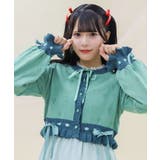 ハート透かし編みニットカーディガン | axes femme | 詳細画像4