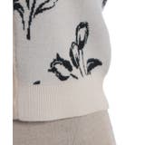 フラワージャカードニットＣＤ | axes femme | 詳細画像12 