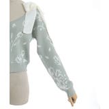 フラワージャカードニットＣＤ | axes femme | 詳細画像25 