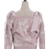 フラワージャカードニットＣＤ | axes femme | 詳細画像32 