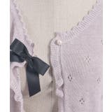 フリルラメニットボレロ | axes femme | 詳細画像18