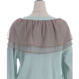 チュールフリルＵＶカットカーディガン | axes femme | 詳細画像28 