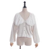 チュールフリルＵＶカットカーディガン | axes femme | 詳細画像5 