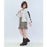 レースアップモールニットカーディガン | axes femme | 詳細画像11 