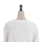 レースアップモールニットカーディガン | axes femme | 詳細画像17 