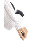 レースアップモールニットカーディガン | axes femme | 詳細画像18 