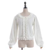 ラメシャギーフリルニットカーディガン | axes femme | 詳細画像12