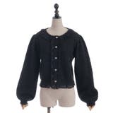 ラメシャギーフリルニットカーディガン | axes femme | 詳細画像20