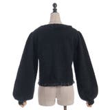 ラメシャギーフリルニットカーディガン | axes femme | 詳細画像22