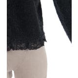 ラメシャギーフリルニットカーディガン | axes femme | 詳細画像24