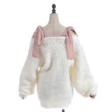 ウェーブファーニットカーディガン | axes femme | 詳細画像17 