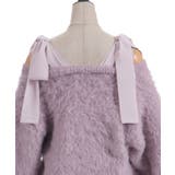 ウェーブファーニットカーディガン | axes femme | 詳細画像28 