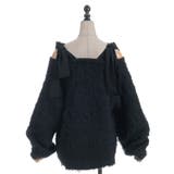 ウェーブファーニットカーディガン | axes femme | 詳細画像9 