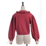 袖口レース衿付きニットカーディガン | axes femme | 詳細画像11 