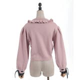 袖口レース衿付きニットカーディガン | axes femme | 詳細画像19 