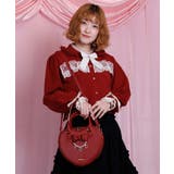 袖口レース衿付きニットカーディガン | axes femme | 詳細画像5 