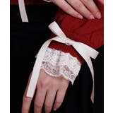 袖口レース衿付きニットカーディガン | axes femme | 詳細画像6 