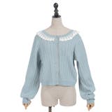 ケーブル柄バックリボンカーディガン | axes femme | 詳細画像21 