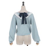 ケーブル柄バックリボンカーディガン | axes femme | 詳細画像23 