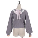 ケーブル柄バックリボンカーディガン | axes femme | 詳細画像30 
