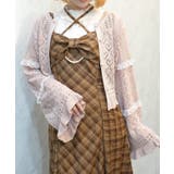 ピンク | 透かし編みサマーニットカーデ | axes femme
