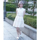 ローズ×リボン装飾切替タンク | axes femme | 詳細画像9