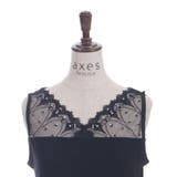 吸水速乾チュールレースタンク | axes femme | 詳細画像19 