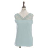 吸水速乾チュールレースタンク | axes femme | 詳細画像2 