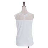 吸水速乾チュールレースタンク | axes femme | 詳細画像25 