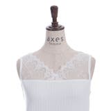 吸水速乾チュールレースタンク | axes femme | 詳細画像26 