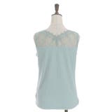 吸水速乾チュールレースタンク | axes femme | 詳細画像4 